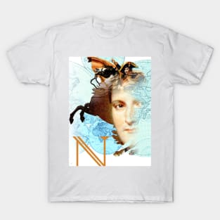 Napoleon Bonaparte Collage Portrait T-Shirt